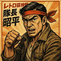 レトロ探検隊 隊長│昭平（しょうへい）